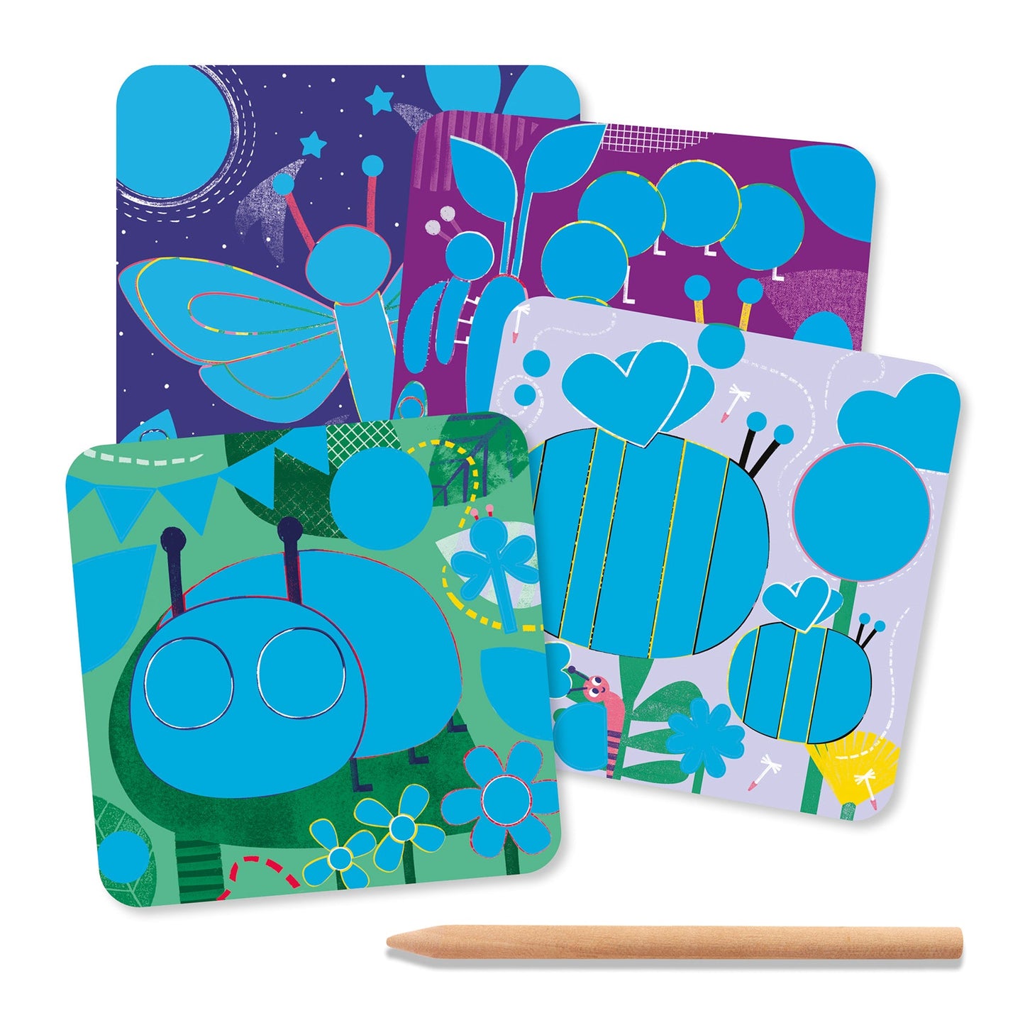 Creation for little ones - insect engraving