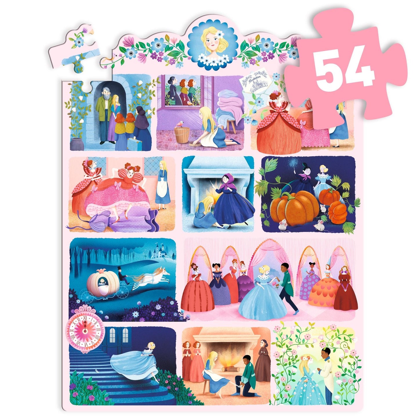 Puzzle 54 Legends - Cinderella