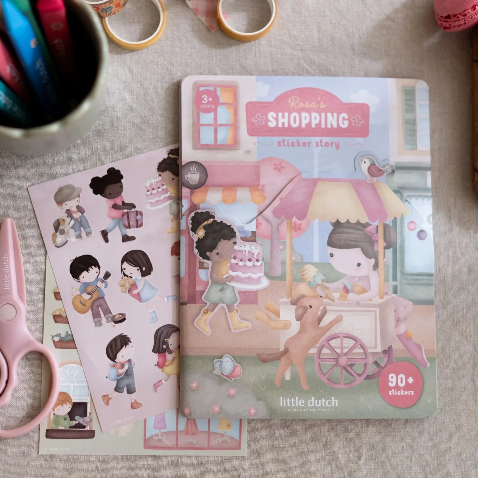 Sticker Set - Rosa's Shopping