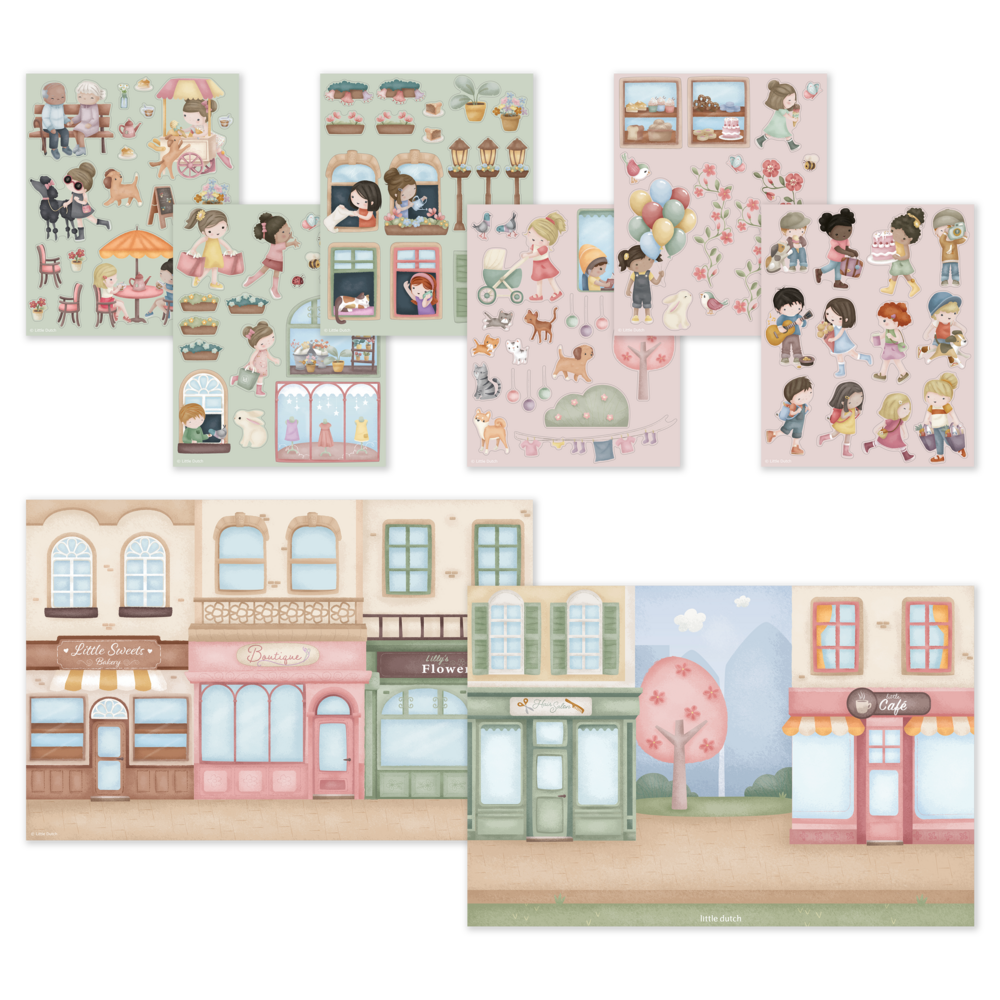 Sticker Set - Rosa's Shopping