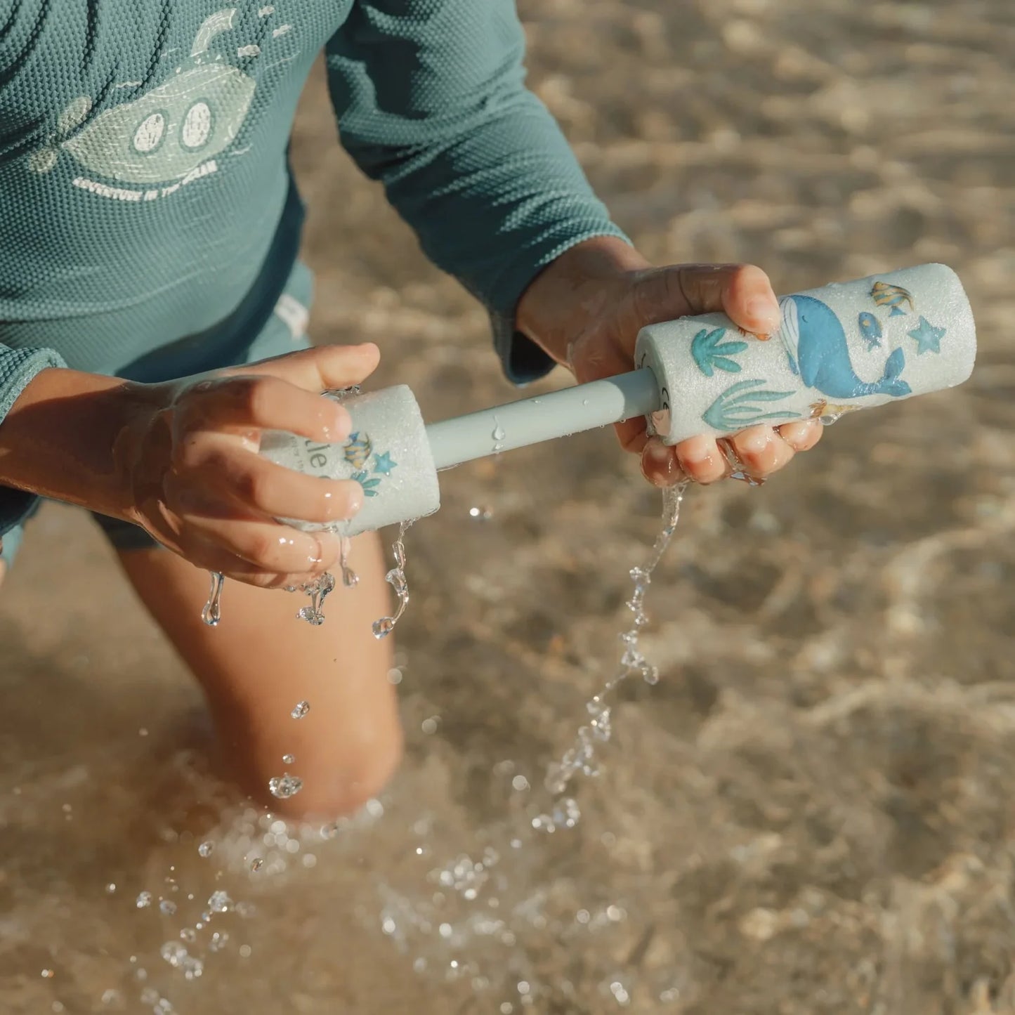 Foam Water Shooter - Blue