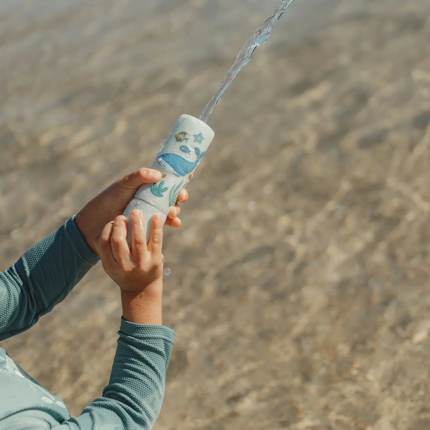 Foam Water Shooter - Blue