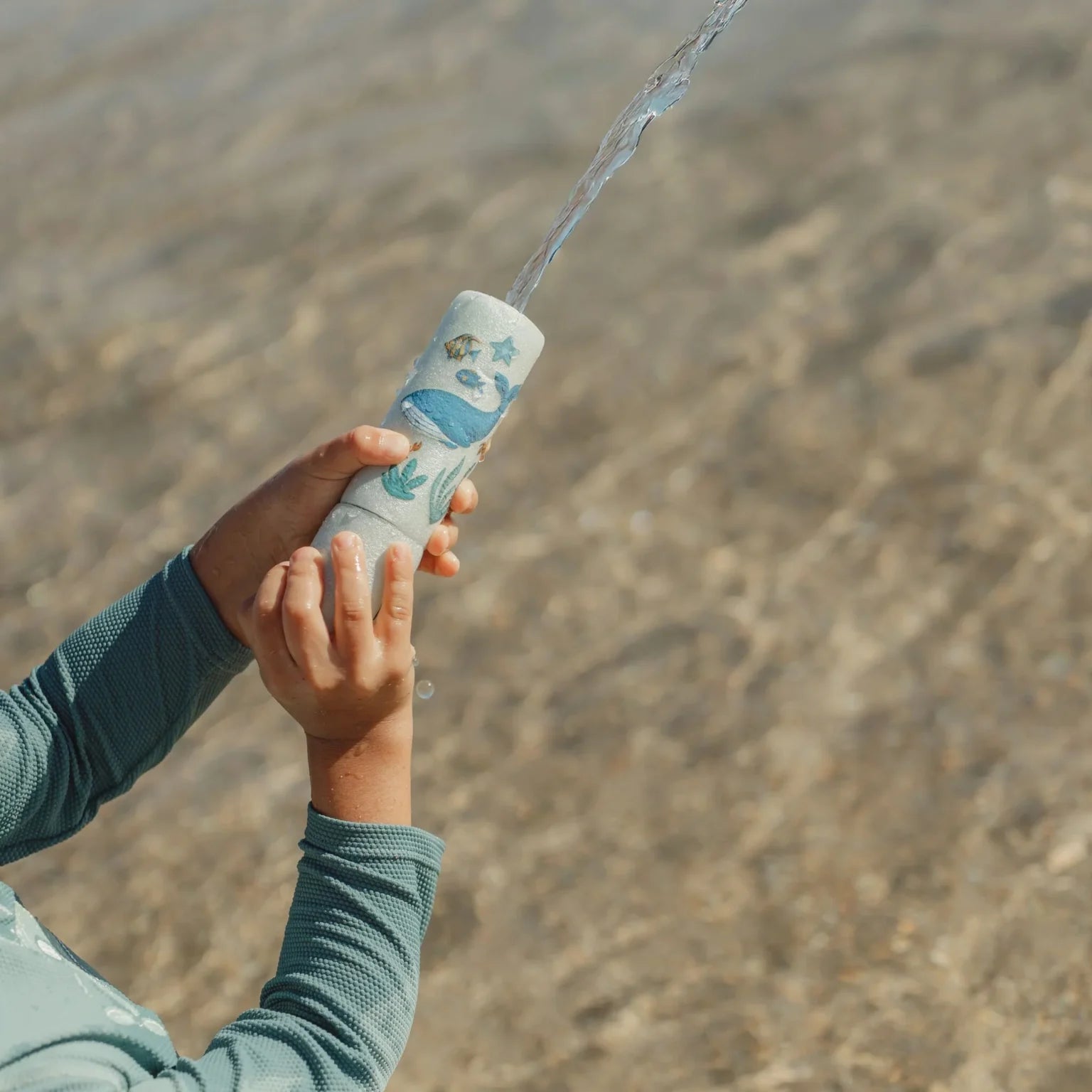 Foam Water Shooter - Blue