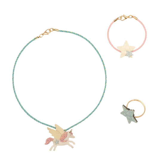 Flying Unicorn Jewellery Set