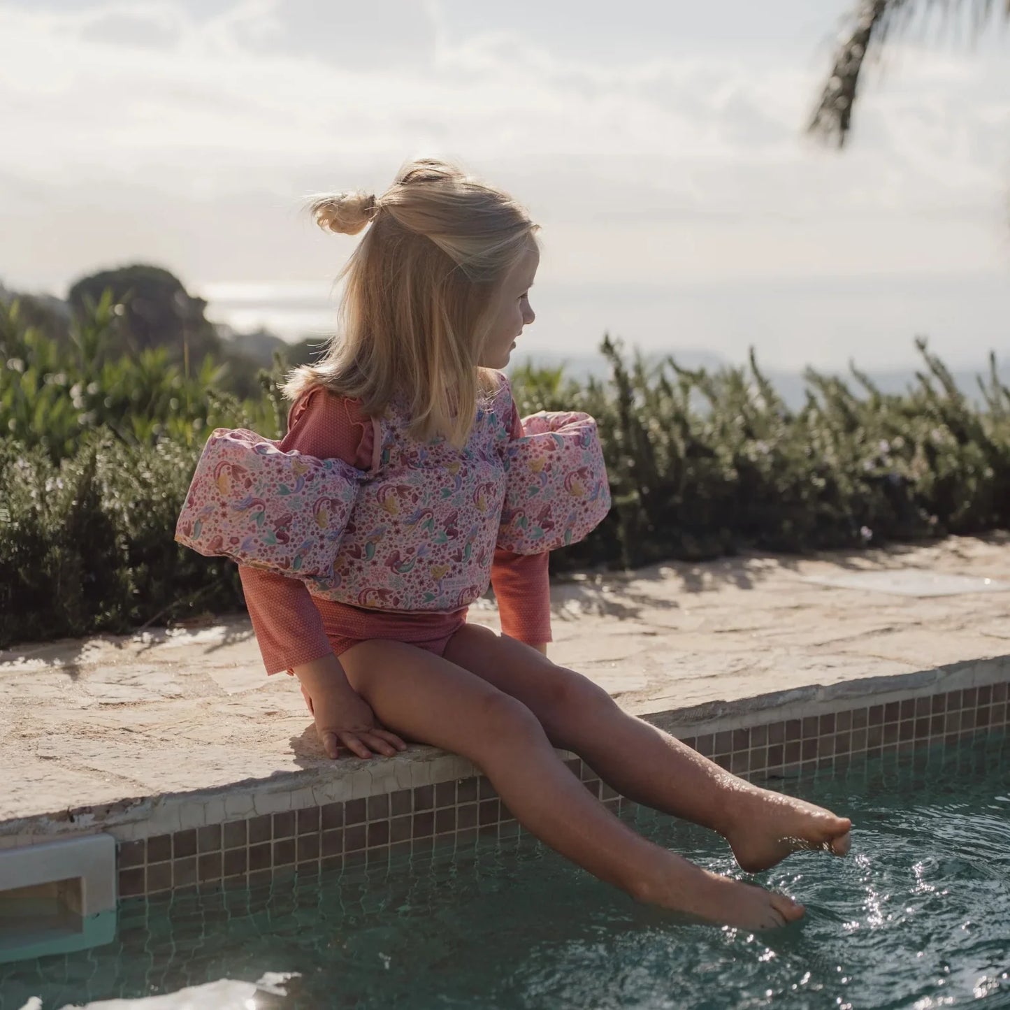 Float Vest with Sleeves | Mermaid