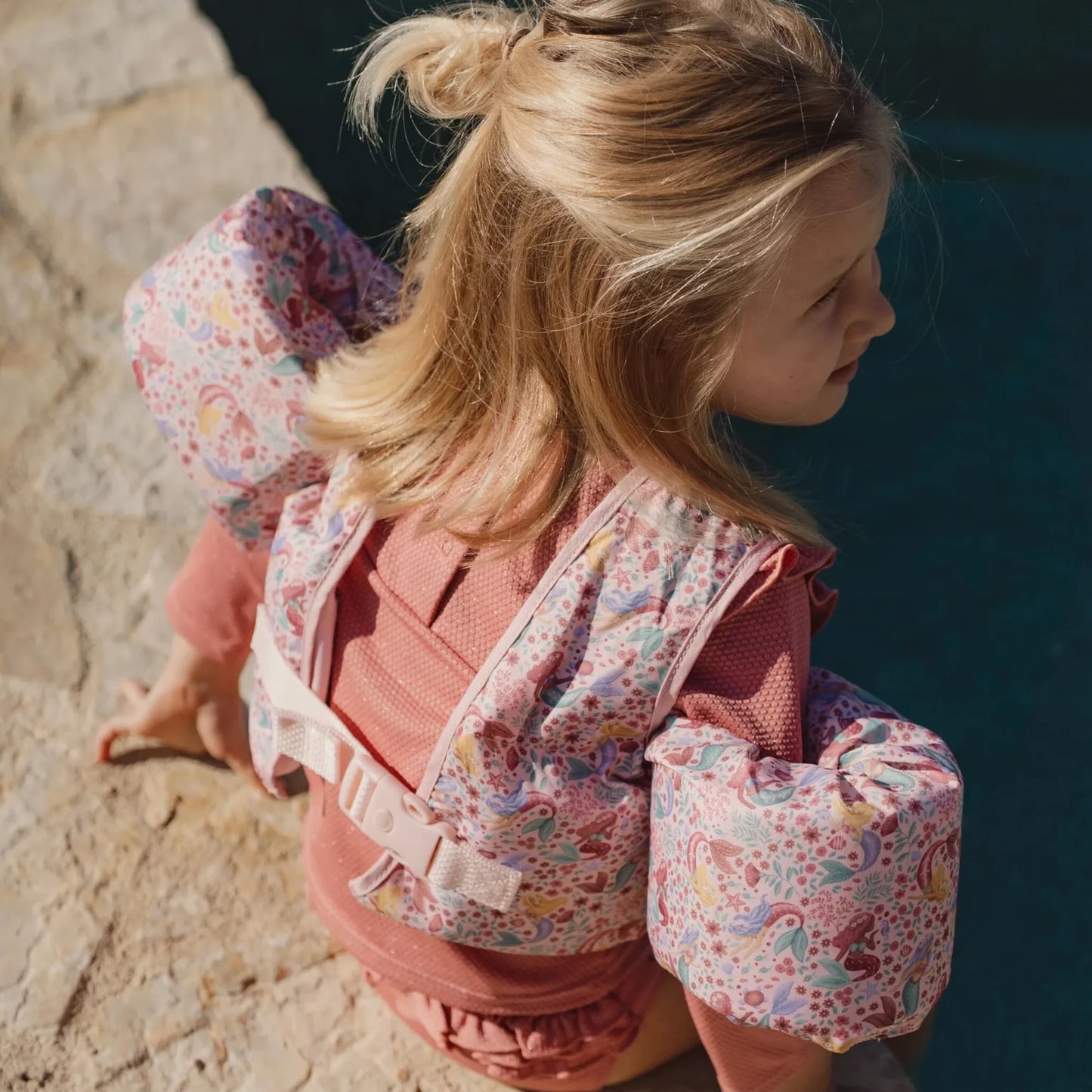 Float Vest with Sleeves | Mermaid