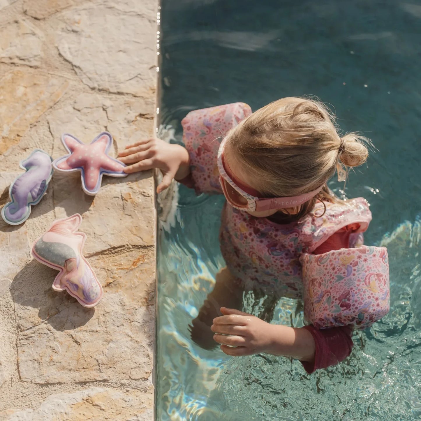 Float Vest with Sleeves | Mermaid