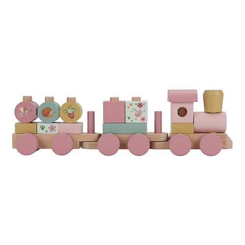 Stacking Train Tractor | Pink