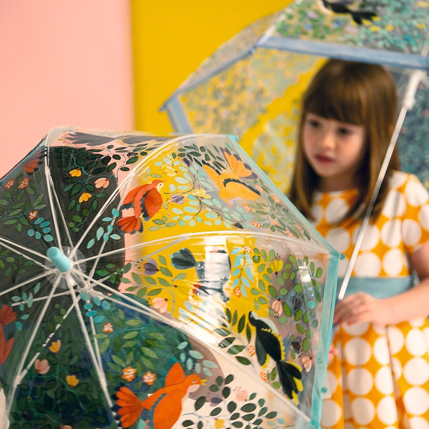 Umbrella for adults - Birds of freedom