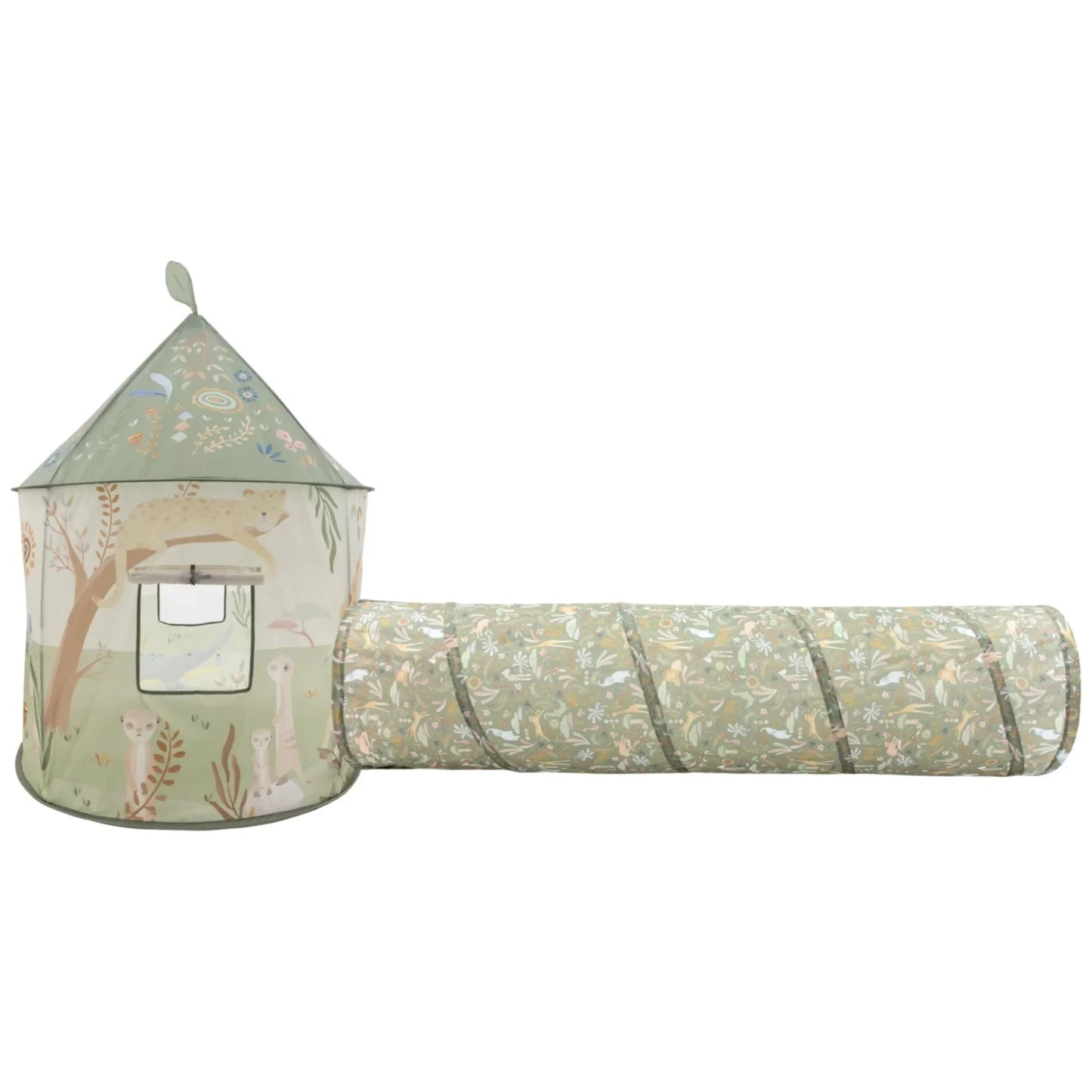 Safari Tent with Play Tunnel
