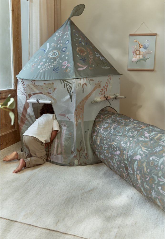 Safari Tent with Play Tunnel