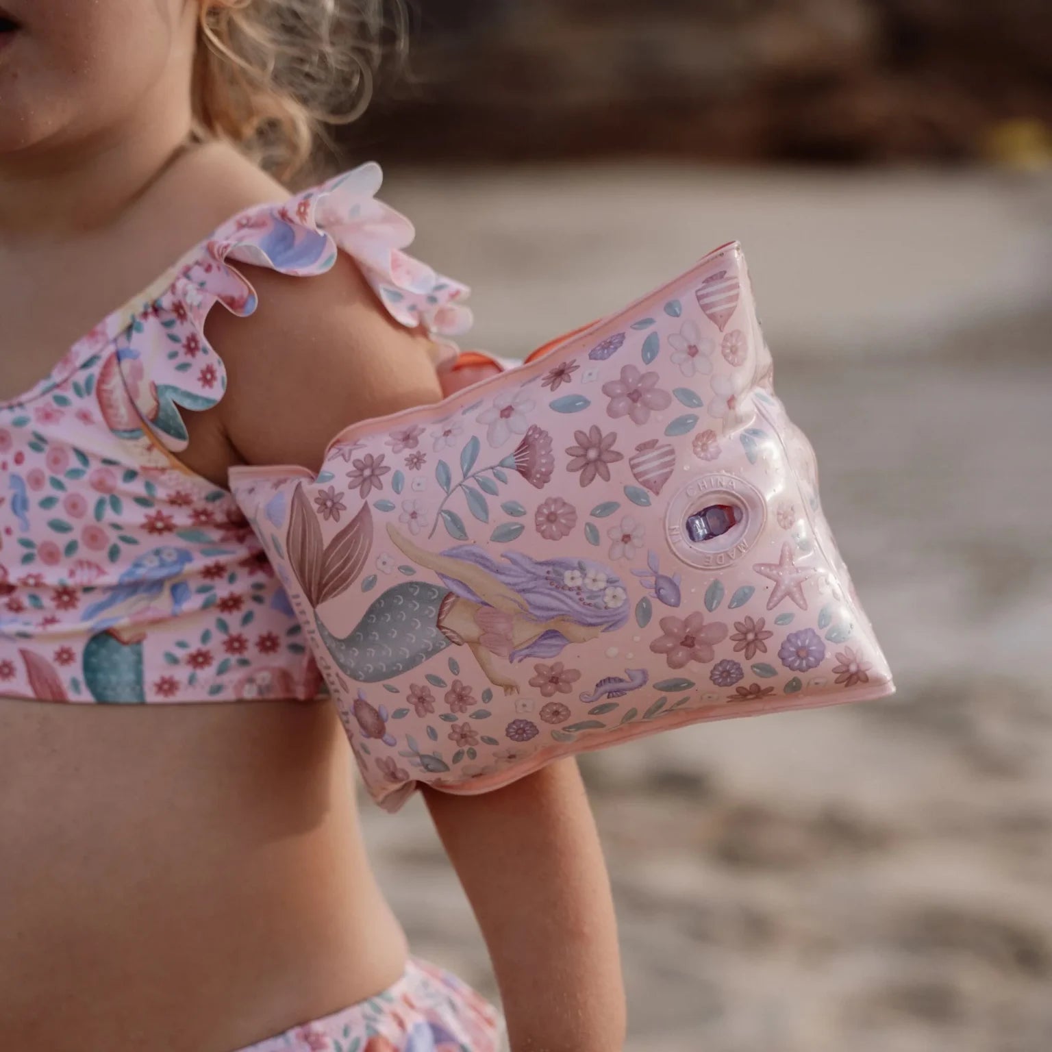 Swim Armbands - Pink Mermaid