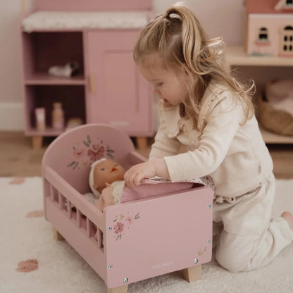 Wooden Doll Bed NEW