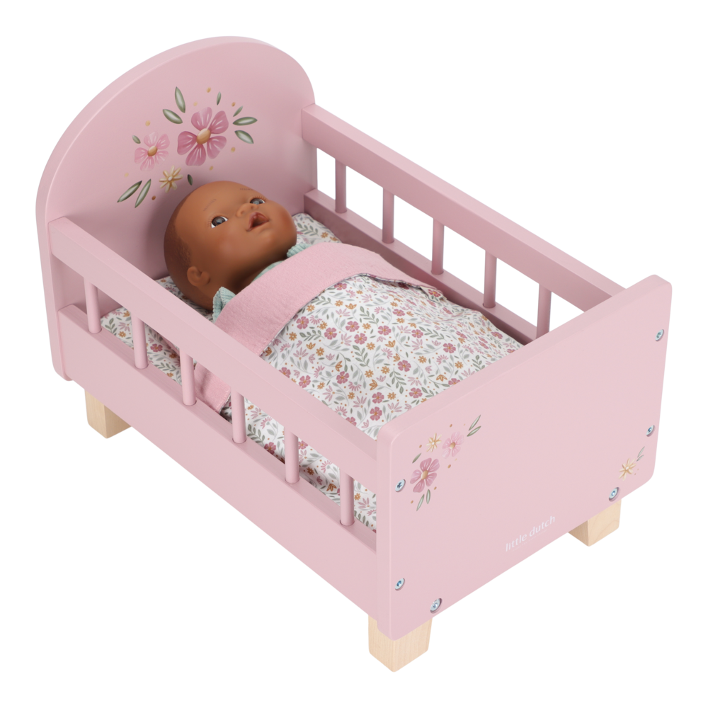 Wooden Doll Bed NEW