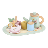 Wooden Tea Service Set
