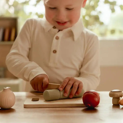 Wooden Cutting Vegetables NEW