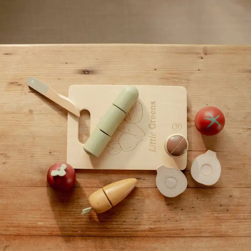 Wooden Cutting Vegetables NEW
