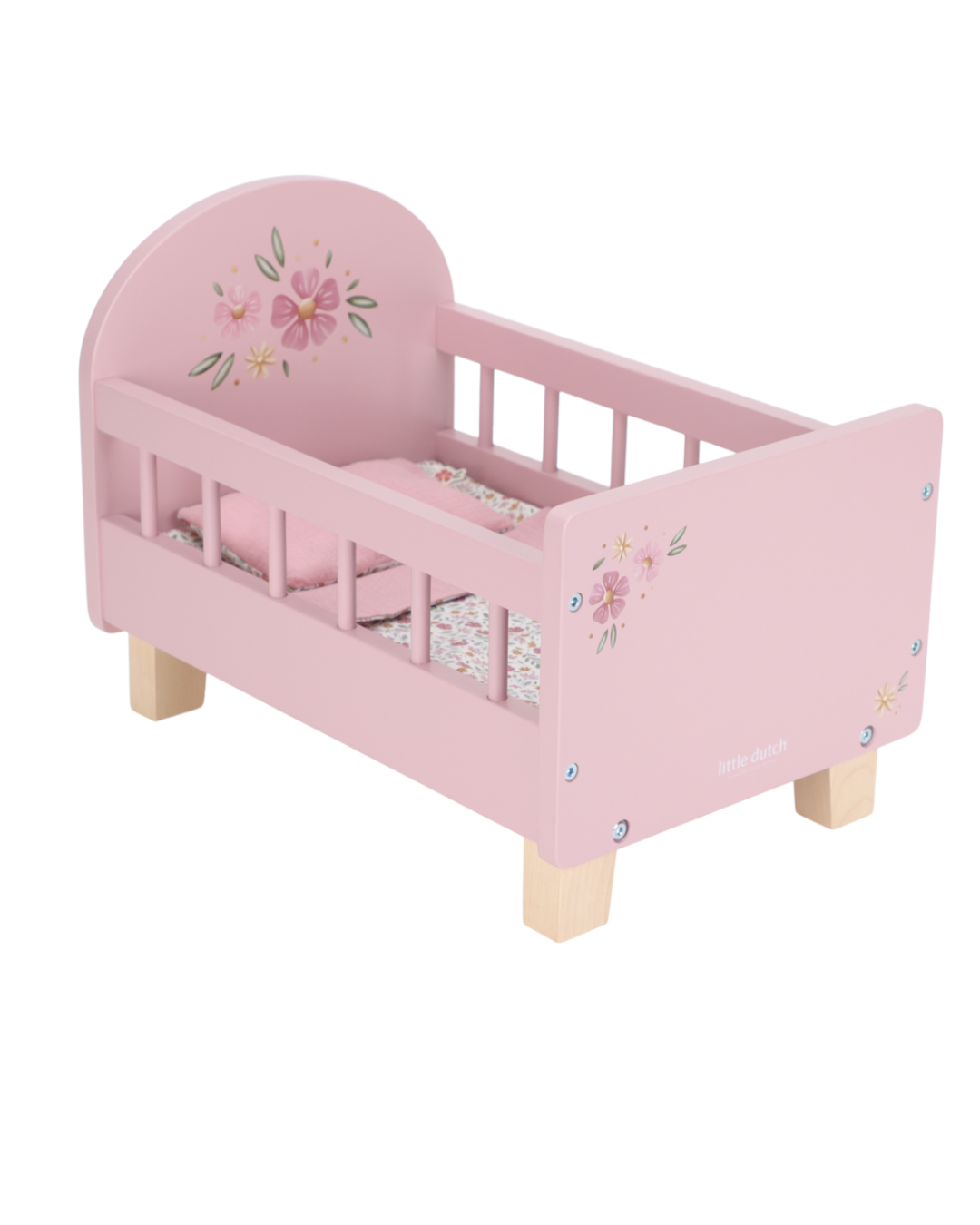 Wooden Doll Bed NEW
