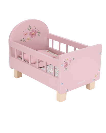 Wooden Doll Bed NEW