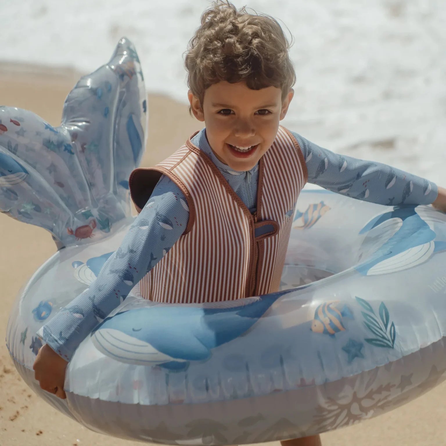 Swim Ring - Ocean Blue