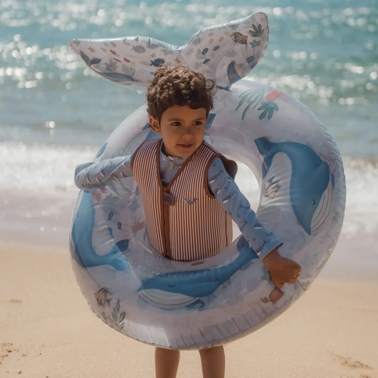 Swim Ring - Ocean Blue