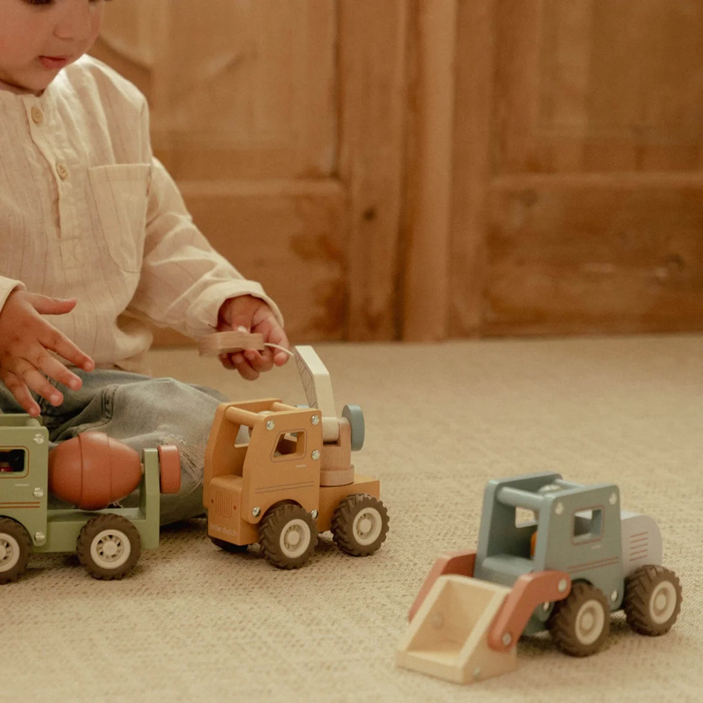 Wooden Bulldozer
