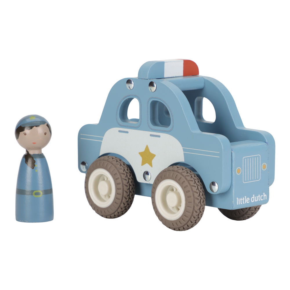 Wooden Police Car