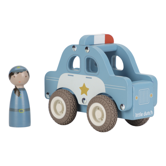 Wooden Police Car