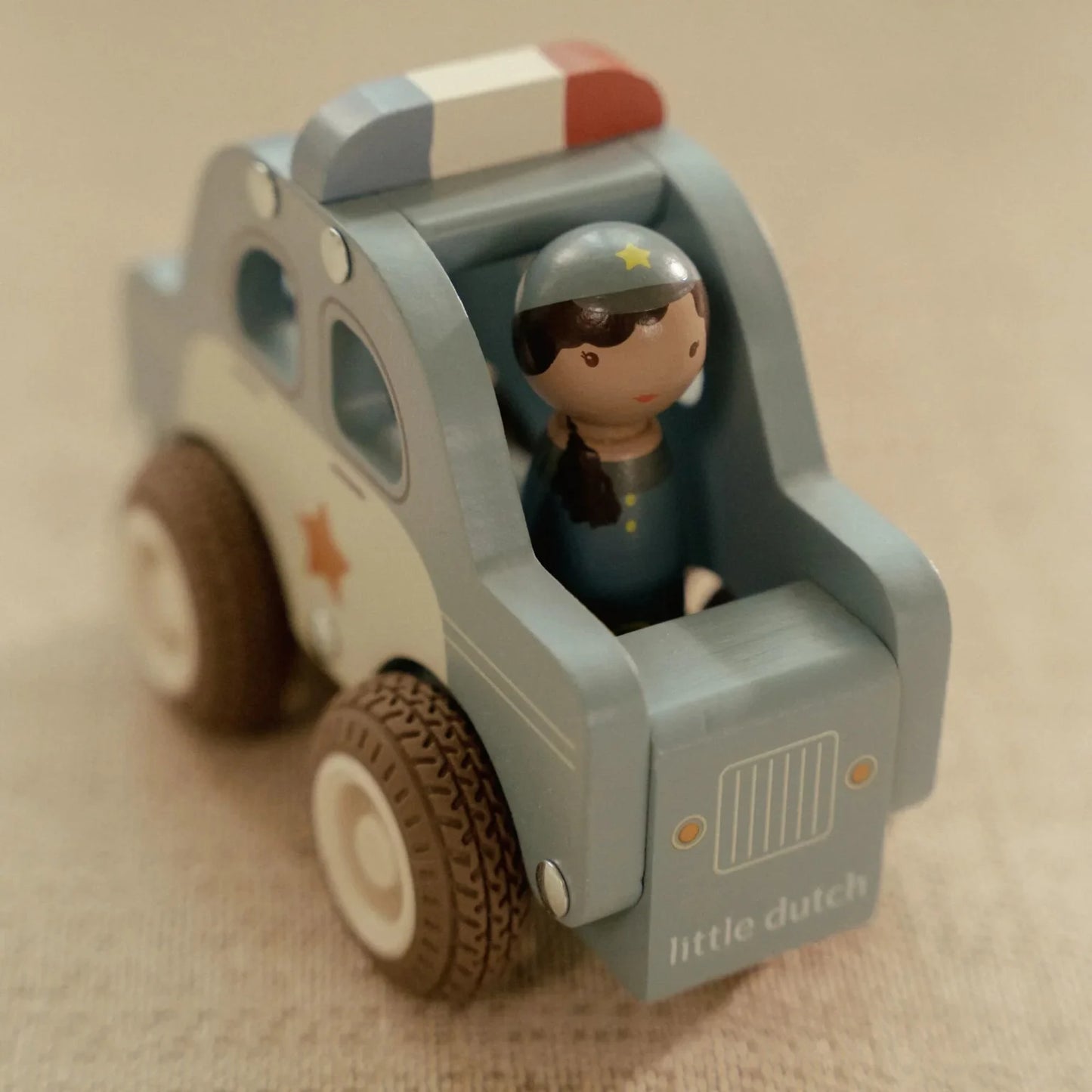 Wooden Police Car