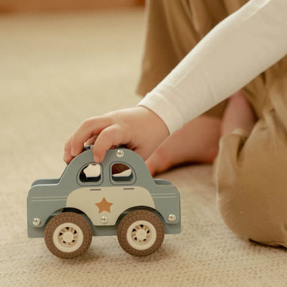 Wooden Police Car