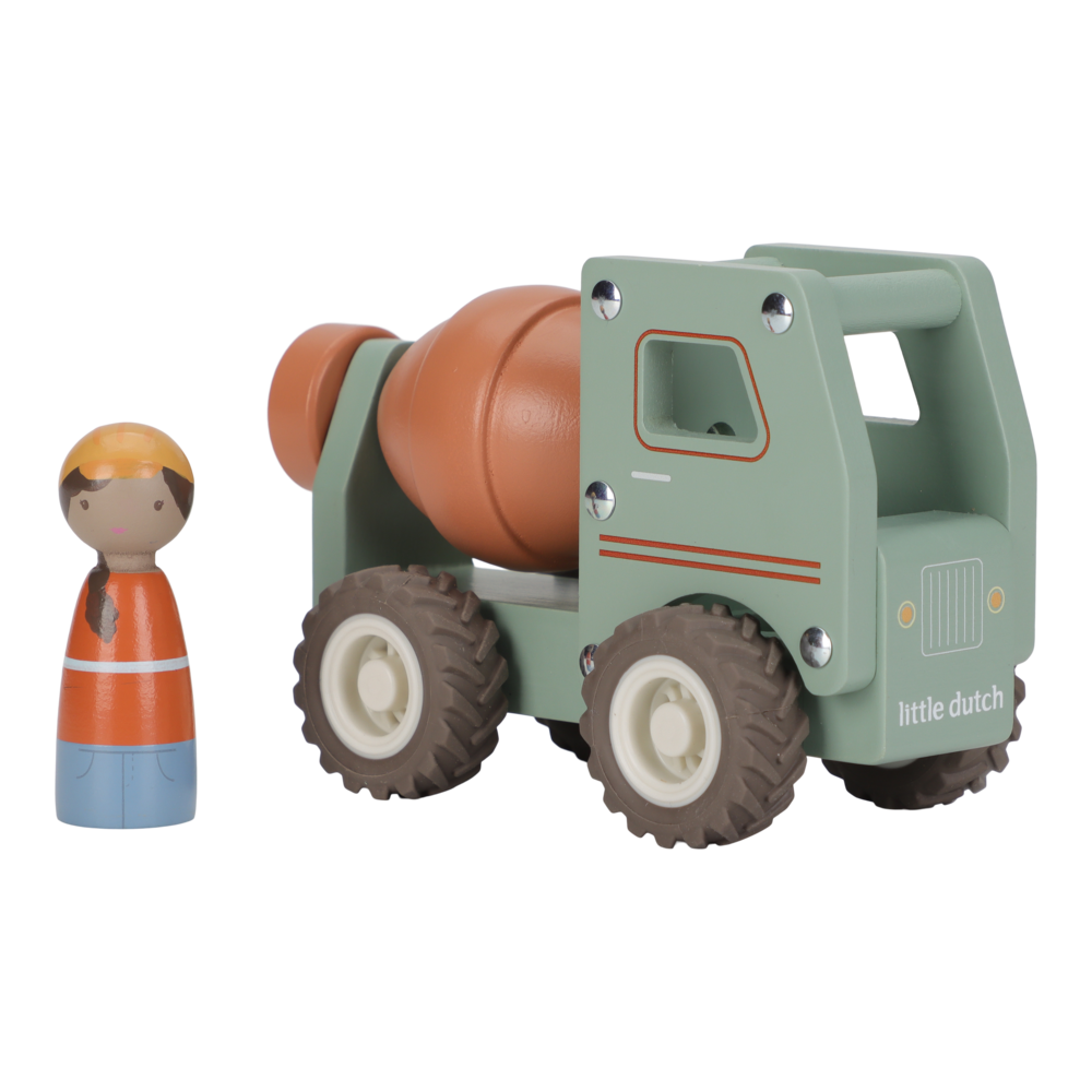 Wooden Cement Truck