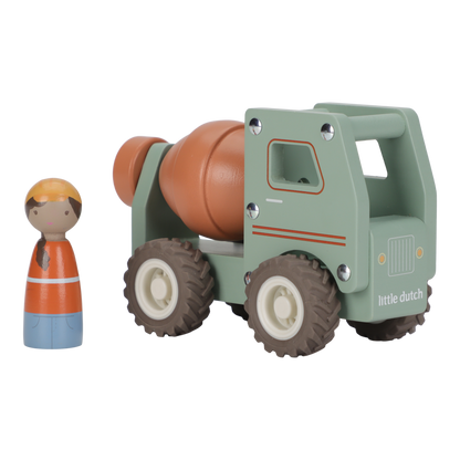 Wooden Cement Truck