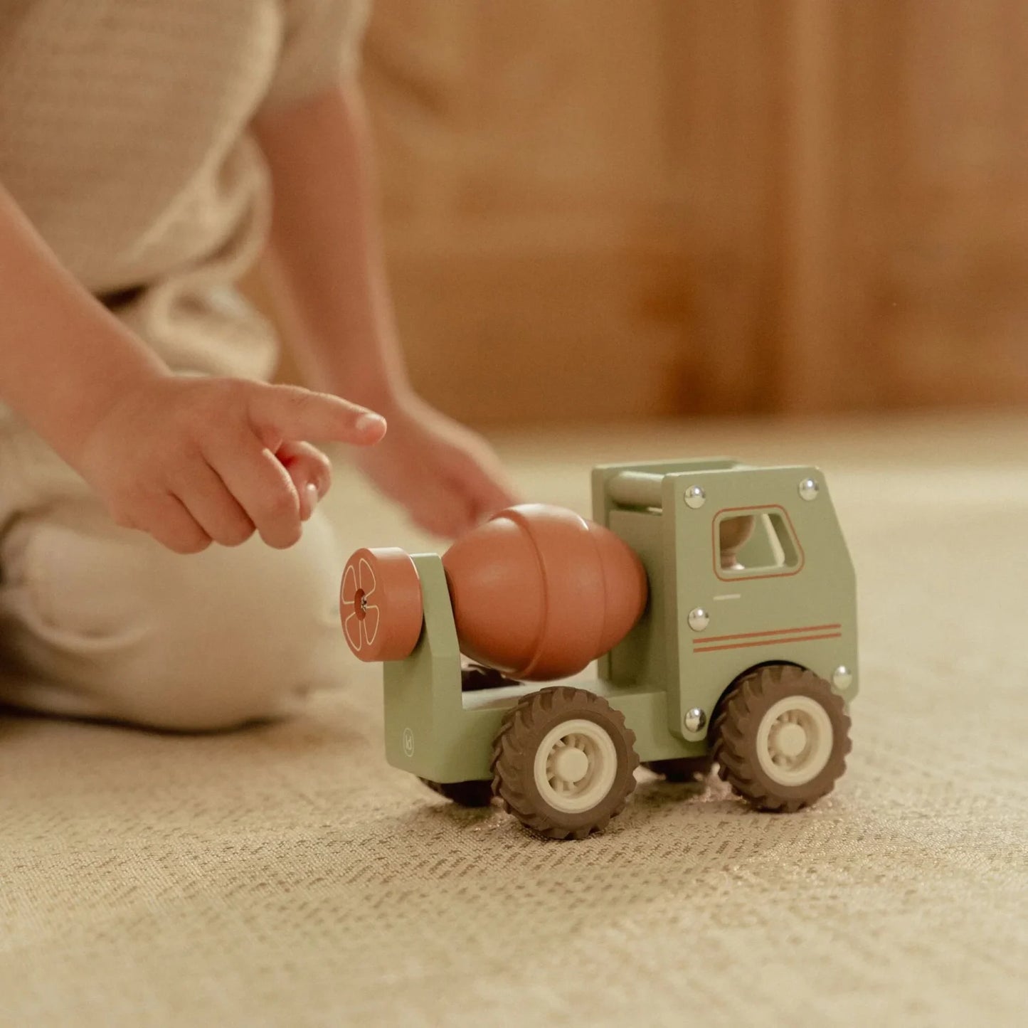 Wooden Cement Truck