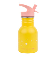 Yellow star metal bottle