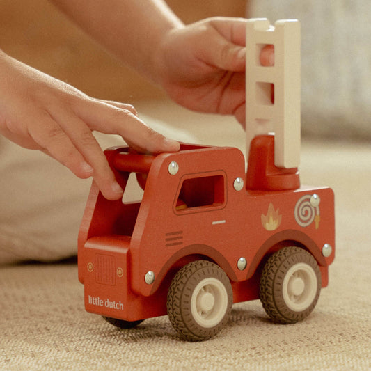Wooden Fire Truck