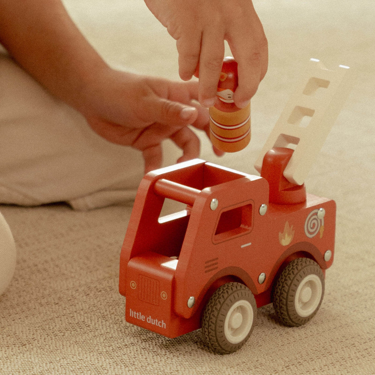 Wooden Fire Truck