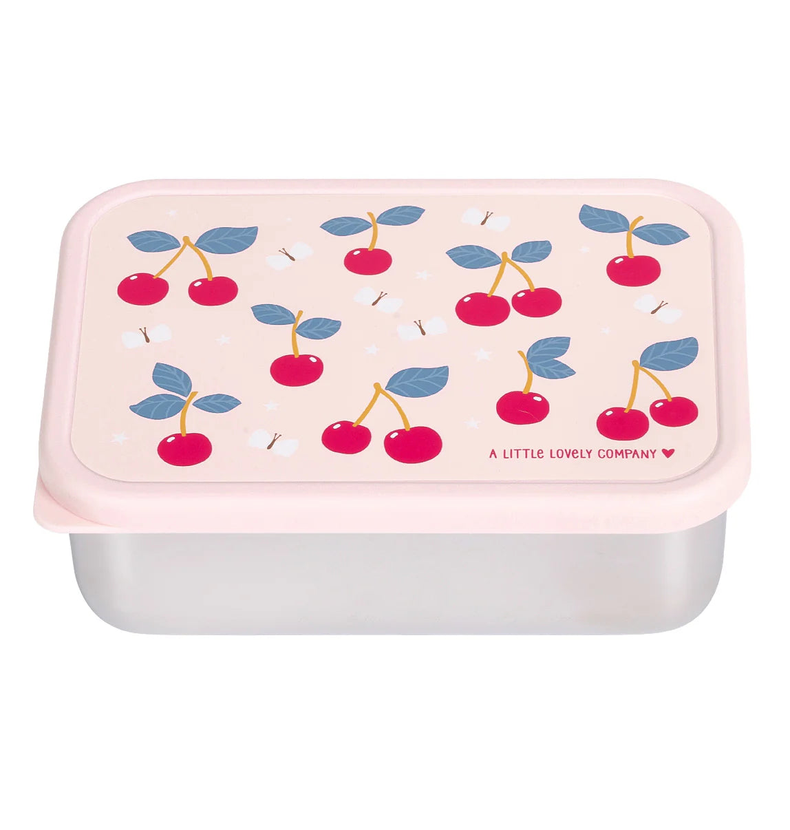 Stainless steel lunch box Cherries