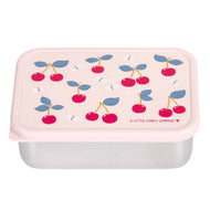 Stainless steel lunch box Cherries