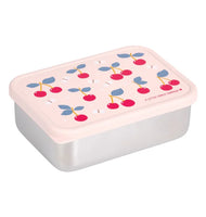Stainless steel lunch box Cherries