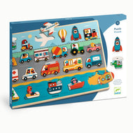 Wooden Puzzle - Vehicles