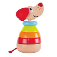 השחלת טבעות כלב נובח - Hape