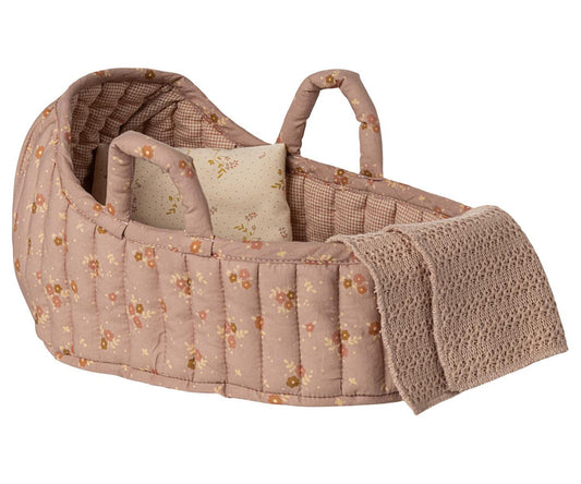 Carrying cradle for doll – large, pink