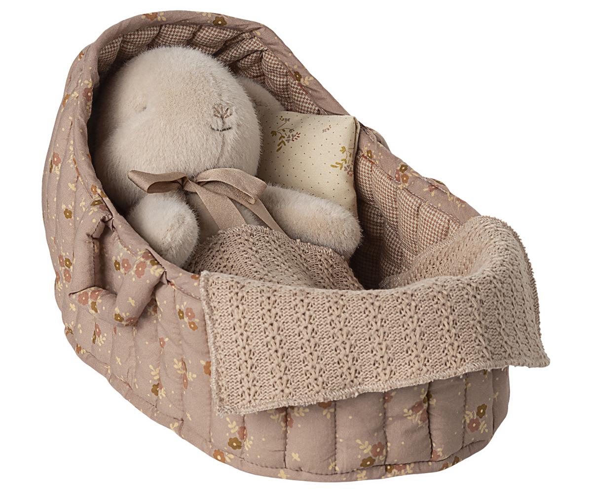 Carrying cradle for doll – large, pink