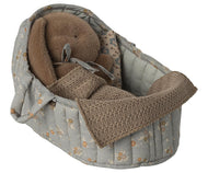 צעצוע עריסת נשיאה לבובה – גדול, כחול