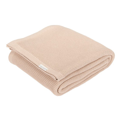 Knitted Blanket 70x100 cm | Beige