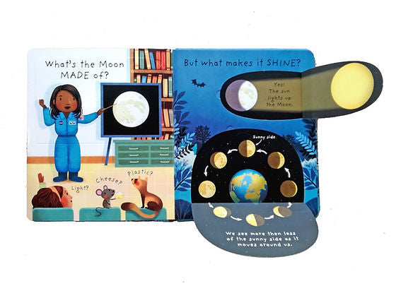 ספר כיסויים שאלות ראשונות - מהו הירח?