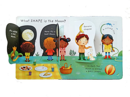 ספר כיסויים שאלות ראשונות - מהו הירח?