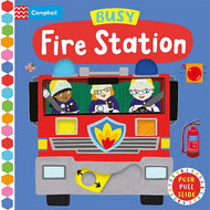 Sliding Puzzle Book Fire Station Busy Fire Station