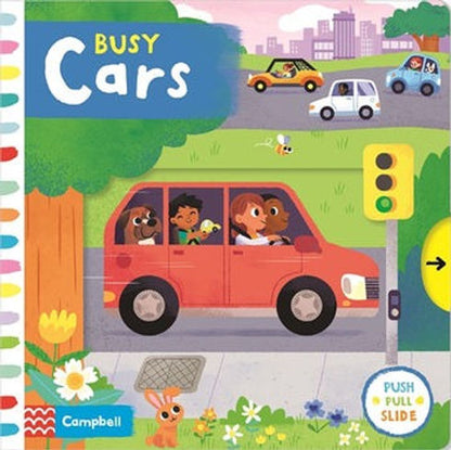 ספר משחק הזזה מכוניות Busy Cars