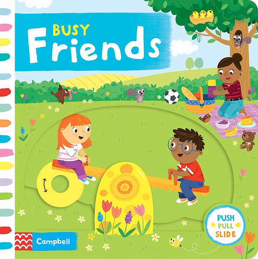 ספר משחק הזזה חברים Busy Friends